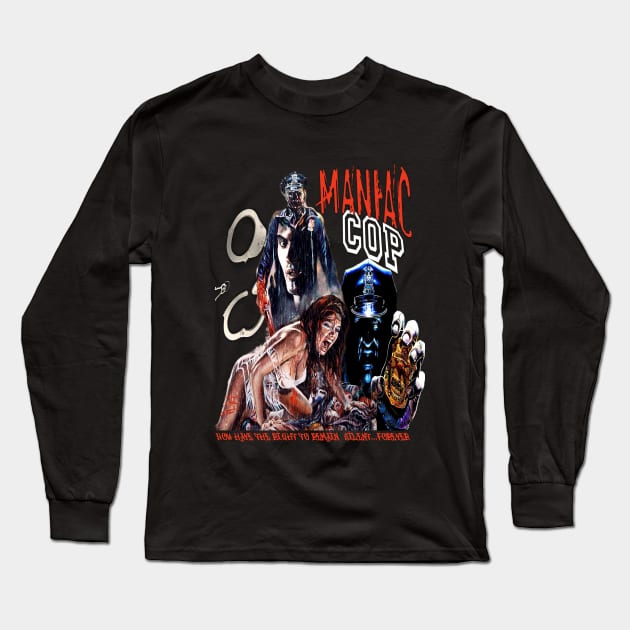 You Have The Right To Remain Silent Forever Long Sleeve T-Shirt by The Dark Vestiary